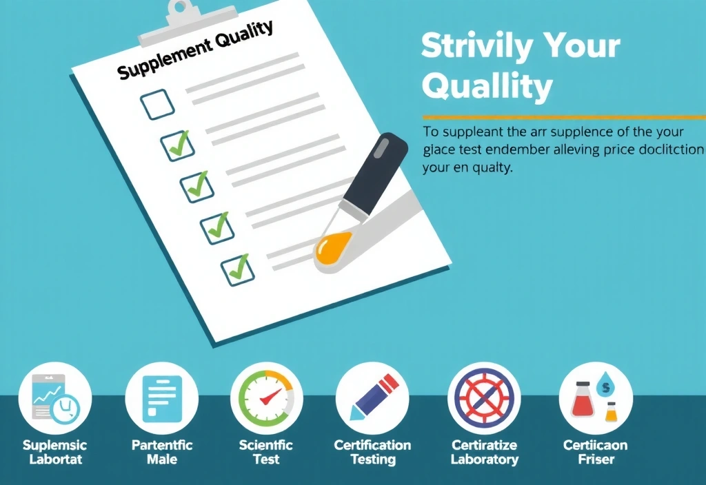 Guia prático para escolher suplementos de qualidade